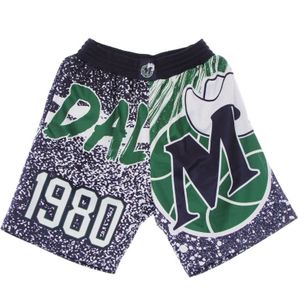 Mitchell & Ness - Dallas Mavericks NBA Jumbotron Sublimated - Sportbroek