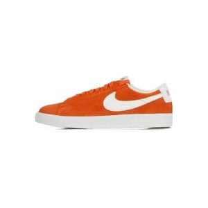 Nike Blazer Low Suede Streetwear , Orange , Heren , Maat: 39 EU