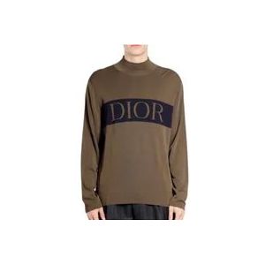 Dior Truien met ronde hals , Green , Heren , Maat: XS