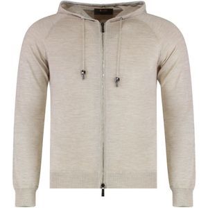 Moorer, Heren, Truien, Beige, Maat: M Zijde,