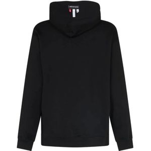 Vision OF Super, Heren, Sweatshirts & Hoodies, Zwart, Maat: S Katoen,