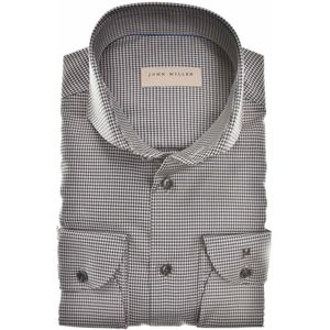 John Miller, Heren, Overhemden, Bruin, Maat: S Katoen,