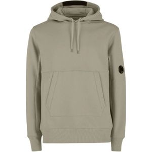 C.p. Company, Heren, Sweatshirts & Hoodies, Beige, Maat: XL Fleece,
