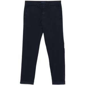 Fay, Heren, Broeken, Blauw, Maat: W31 Zijde,