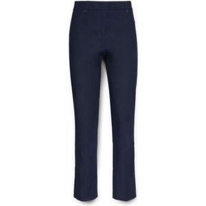 Elena Mirò, Dames, Broeken, Blauw, Maat: S