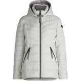 Betty Barclay - Sportieve Gewatteerde Jas - Wit - Dames - Met Afneembare Capuchon