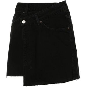 Ksubi, Dames, Rokken, Zwart, Maat: W25 Katoen,