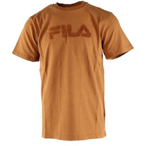 Fila, Heren, Tops, Bruin, Maat: S Katoen,