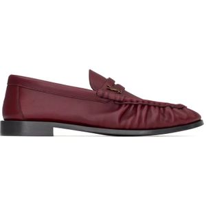 Saint Laurent, Dames, Schoenen, Rood, Maat: 35 1/2 EU Leer,