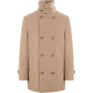 Brunello Cucinelli, Heren, Jassen, Bruin, Maat: L Katoen,