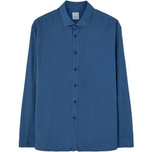 Xacus, Heren, Overhemden, Blauw, Maat: 2XL Katoen,