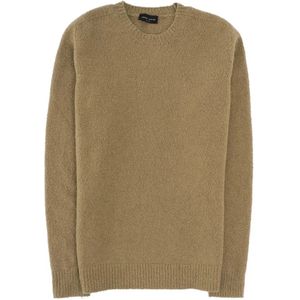 Roberto Collina, Heren, Truien, Groen, Maat: M Katoen,