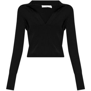 Iro, Dames, Truien, Zwart, Maat: XL Viscose,