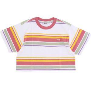 Obey, Dames, Tops, Veelkleurig, Maat: M Katoen,