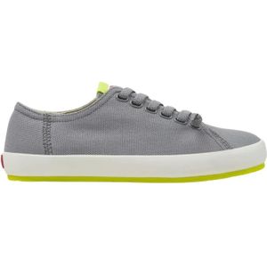Camper - Peu Rambla - Trainers - Grijs - Gerecycled Katoen - Plat