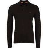BOSS - Passerby - Polo Shirt - Bruin - Lange Mouw