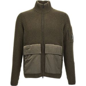 C.p. Company - Lana - Cardigan - Groen