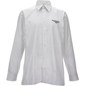Givenchy, Heren, Overhemden, Wit, Maat: M Katoen,