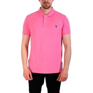 U.s. Polo Assn., Heren, Tops, Roze, Maat: M