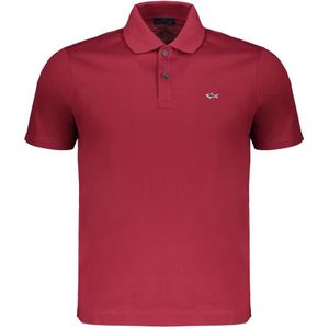 Paul & Shark, Heren, Tops, Rood, Maat: 2XL Katoen,