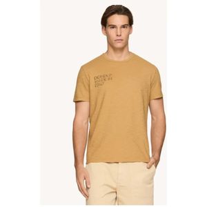 Dondup, Heren, Tops, Bruin, Maat: L Jersey,