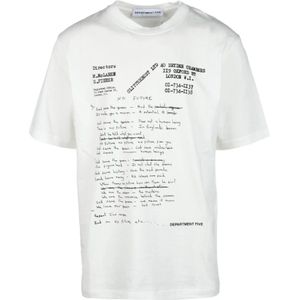 Department Five, Heren, Tops, Wit, Maat: XS Katoen,