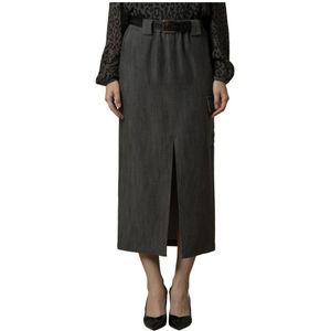 Kocca, Dames, Rokken, Grijs, Maat: S
