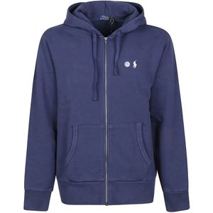 Polo Ralph Lauren, Heren, Sweatshirts & Hoodies, Blauw, Maat: S