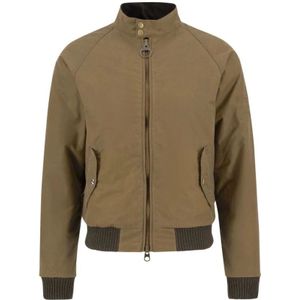 Barbour, Heren, Jassen, Bruin, Maat: L Katoen,
