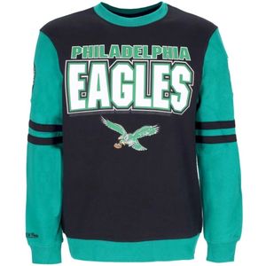 Mitchell & Ness, Heren, Sweatshirts & Hoodies, Veelkleurig, Maat: S Katoen,