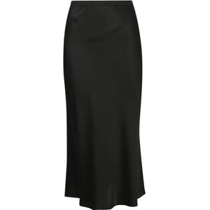 Anine Bing, Dames, Rokken, Zwart, Maat: S Zijde,