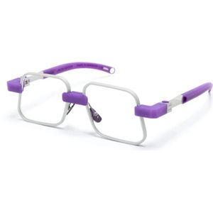 Vava Eyewear, unisex, Accessoires, Paars, Maat: 48 MM Polyamide,