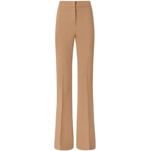 Pinko, Dames, Broeken, Bruin, Maat: L Linnen,