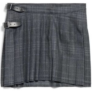 Balenciaga, Dames, Rokken, Grijs, Maat: S Katoen,