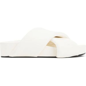 Jil Sander, Dames, Schoenen, Wit, Maat: 36 EU