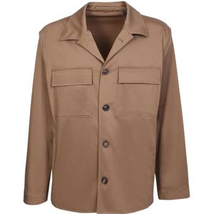 Lardini, Heren, Jassen, Beige, Maat: M Katoen,