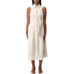 Liu Jo, Dames, Jurken, Beige, Maat: S