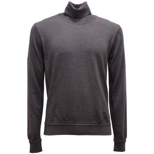 Herno, Heren, Truien, Grijs, Maat: M Wol,