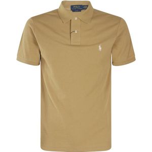 Polo Ralph Lauren, Heren, Tops, Bruin, Maat: 2XL Katoen,