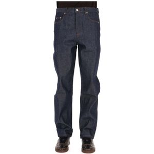 A.p.c., Heren, Jeans, Blauw, Maat: W32 Katoen,