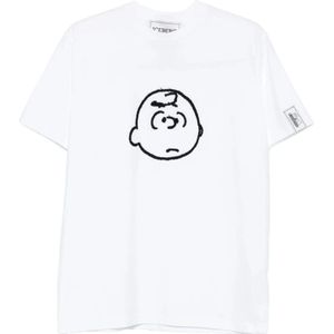 Iceberg, Heren, Tops, Wit, Maat: M Katoen,