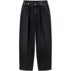 Axel Arigato, Dames, Jeans, Grijs, Maat: W24 Katoen,