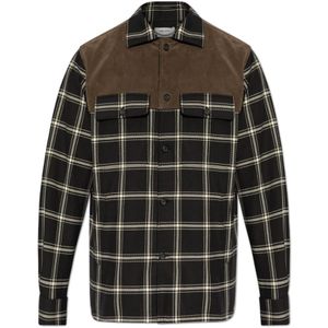 Alexander McQueen, Heren, Overhemden, Zwart, Maat: L Katoen,