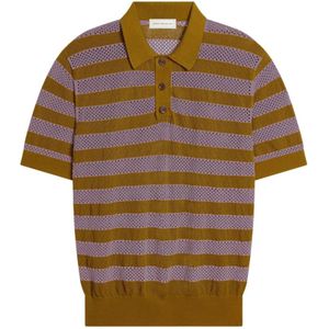 Dries Van Noten, Heren, Tops, Groen, Maat: S Poliester,