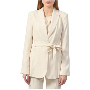 Silvian Heach, Dames, Jassen, Wit, Maat: S Katoen,