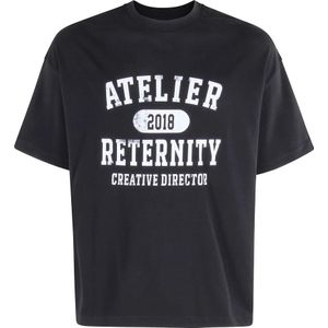 Reternity, Heren, Tops, Zwart, Maat: S