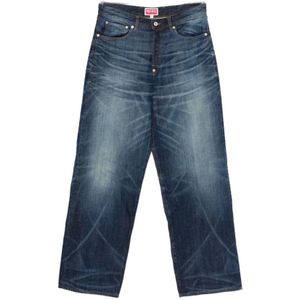 Kenzo, Heren, Jeans, Blauw, Maat: W33