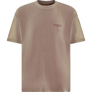 Represent, Heren, Tops, Beige, Maat: S