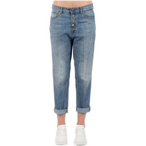 Dondup, Dames, Jeans, Blauw, Maat: W28 Denim,