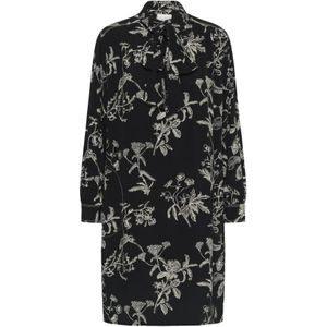 Part Two, Dames, Jurken, Veelkleurig, Maat: S Viscose,